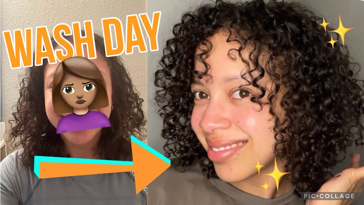 FINE 3b/c wash day routine with Mielle Tamanu & Avocado hair products