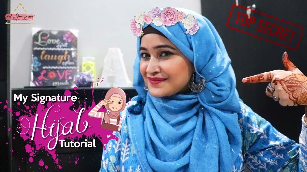 My Signature Hijab Style - Tutorial