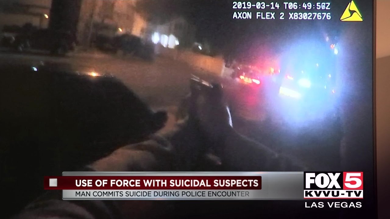 How police deal with suicidal suspects