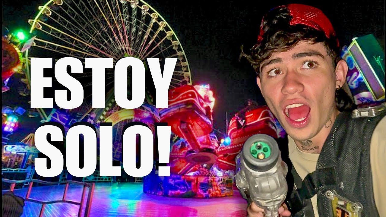 Me infiltro a un parque de diversiones CERRADO // Andy x Caliche