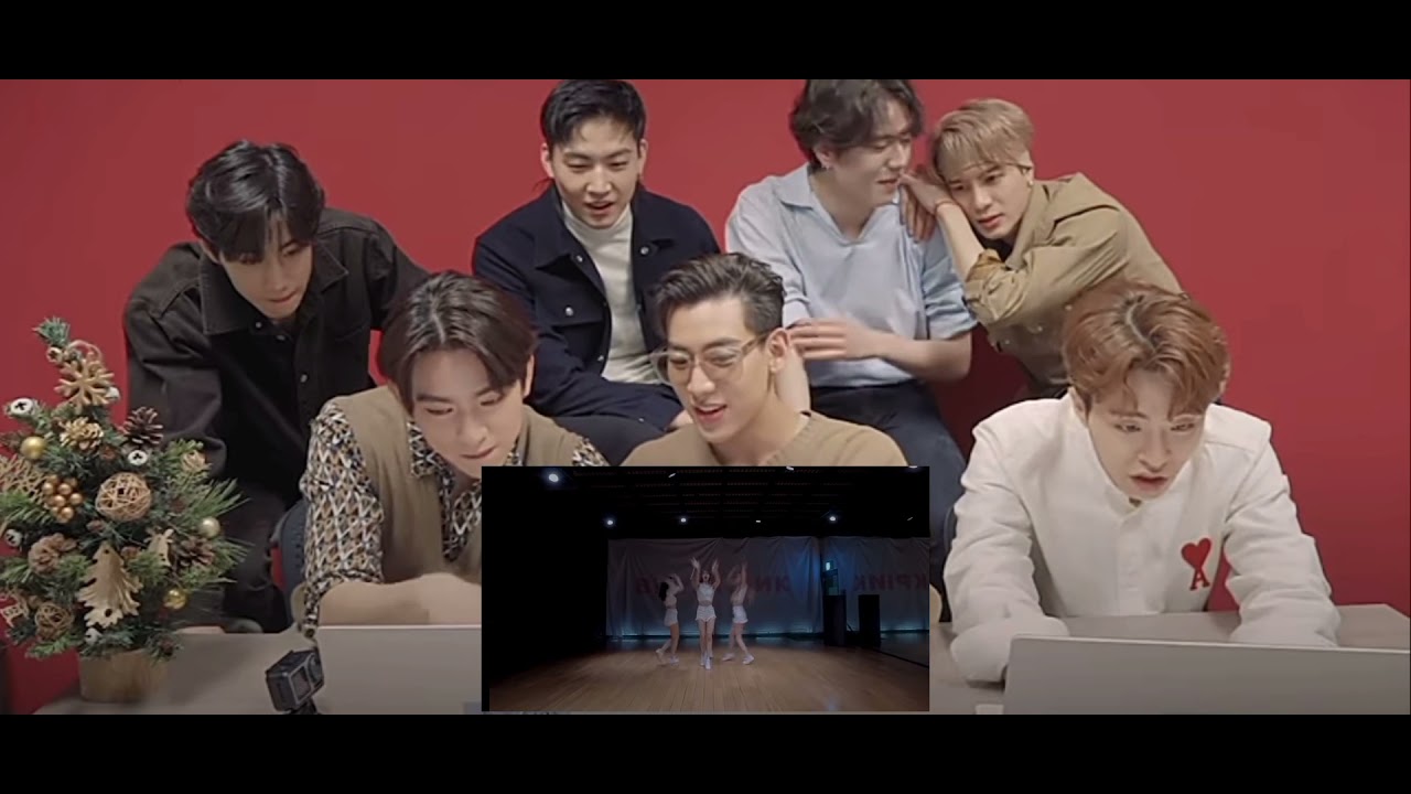 GOT7 reaction to BLACKPINK 