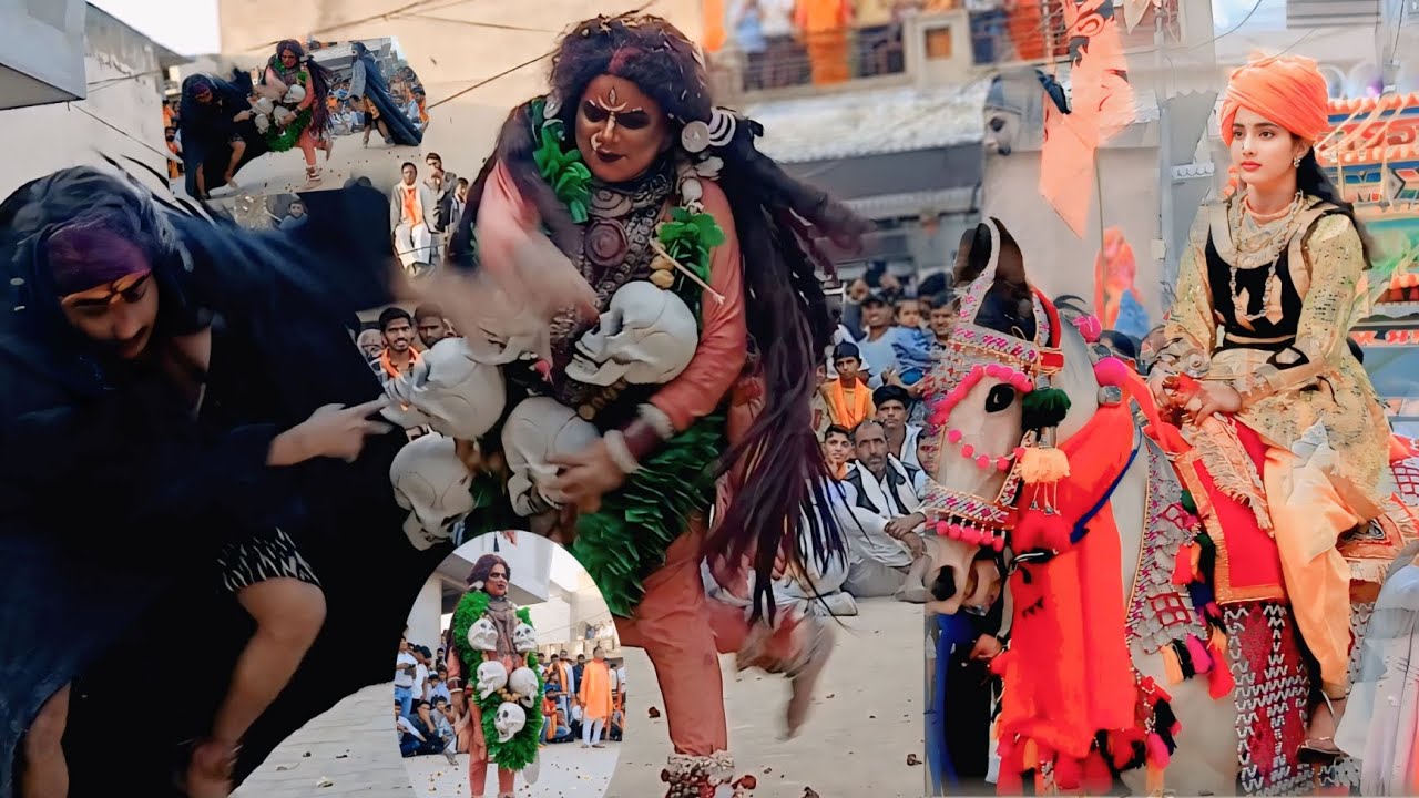 भगवा रैली में माँ काली का प्रचंड 🙏🙏|| एक  बार जरूर देखें ||
