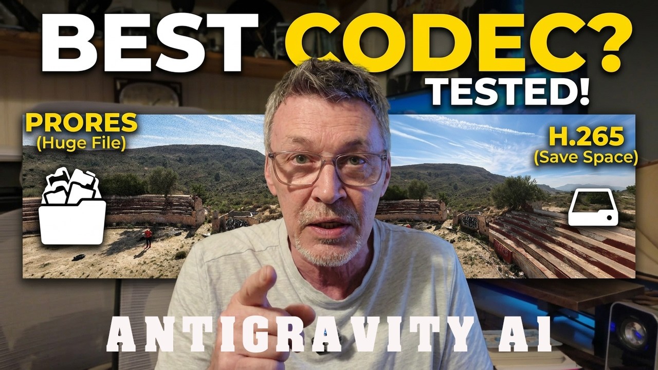 I Tested Both Export Codecs So You Don't Have To. ANTIGRAVITY A1
