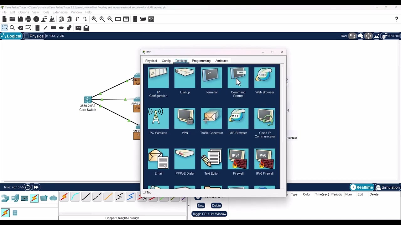 How to limit flooding and increase network security with VLAN pruning