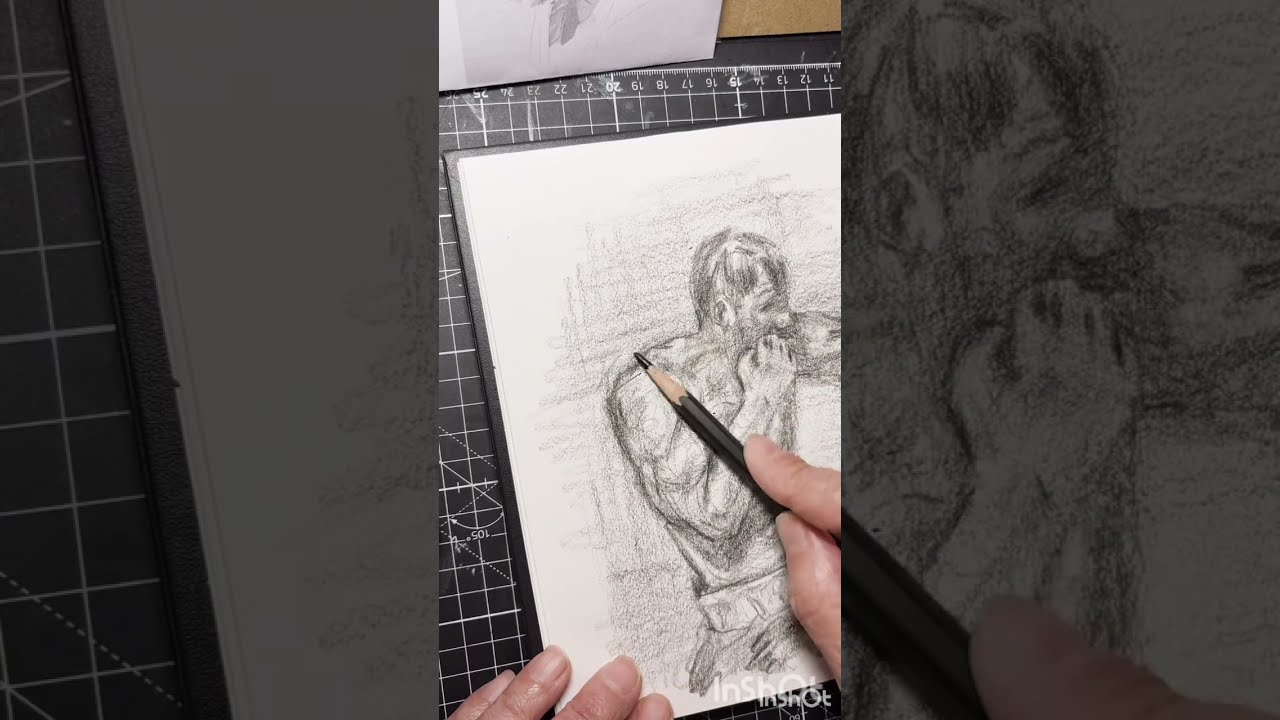 The boxer. #dibujos #drawing. Dibujo realizados a partir de ( el gesto)