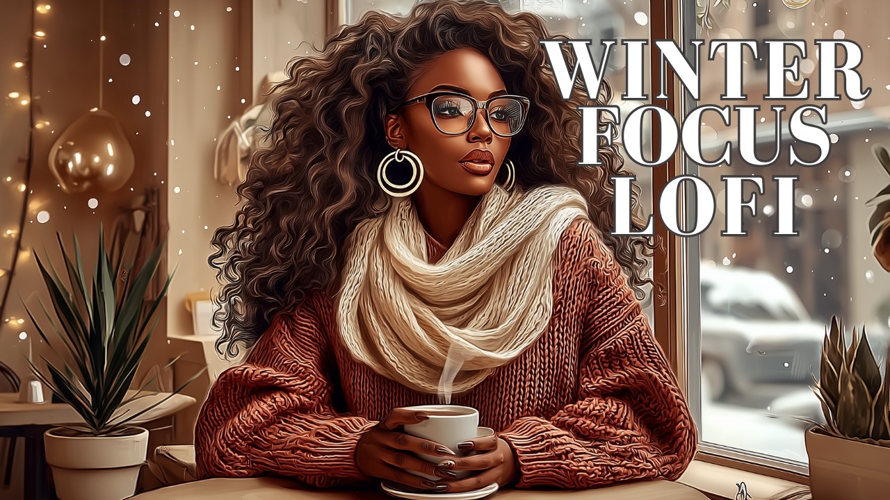 Winter Focus Lofi | Calm R&B Beats for Deep Work & Study (2 Hours)