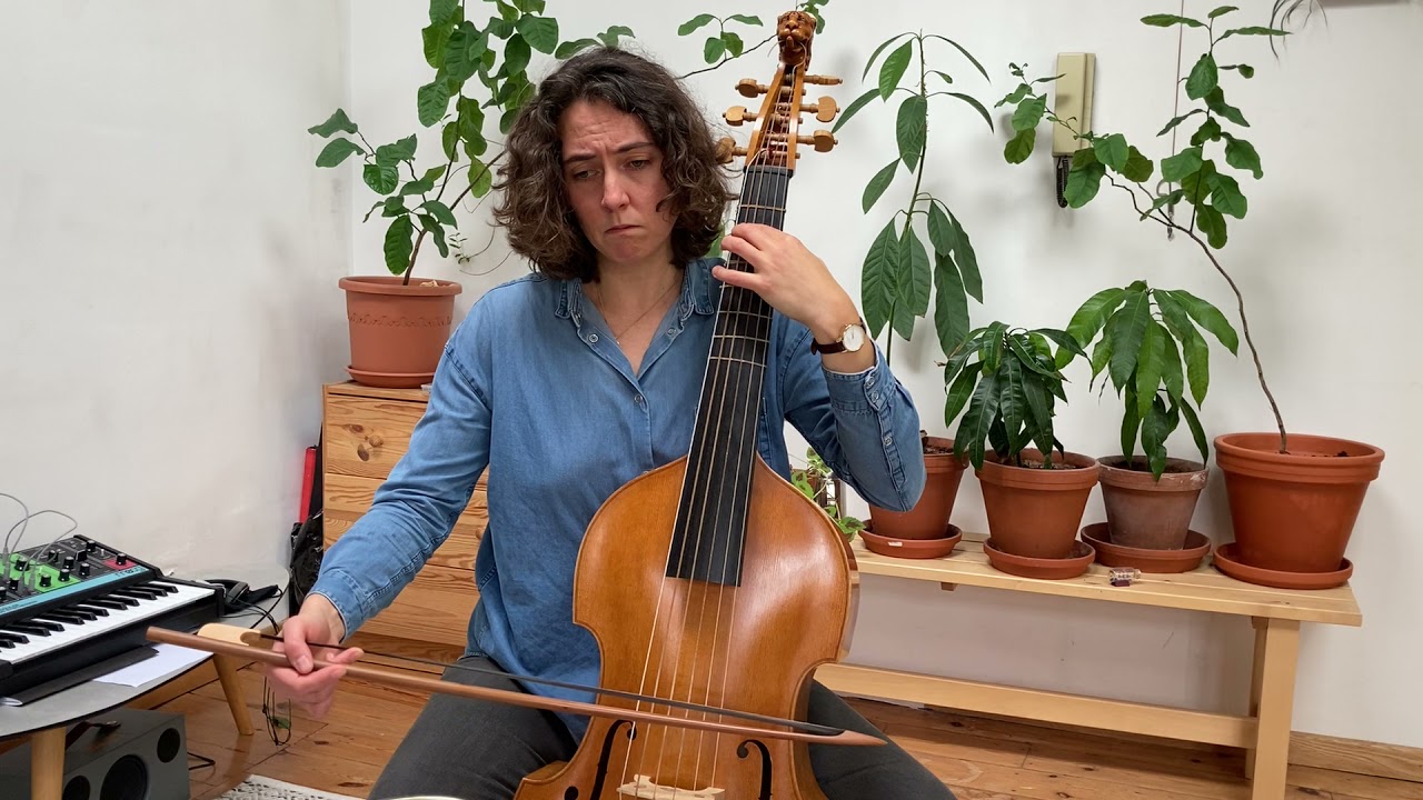 Telemann fantasia no. 9 for viola da gamba