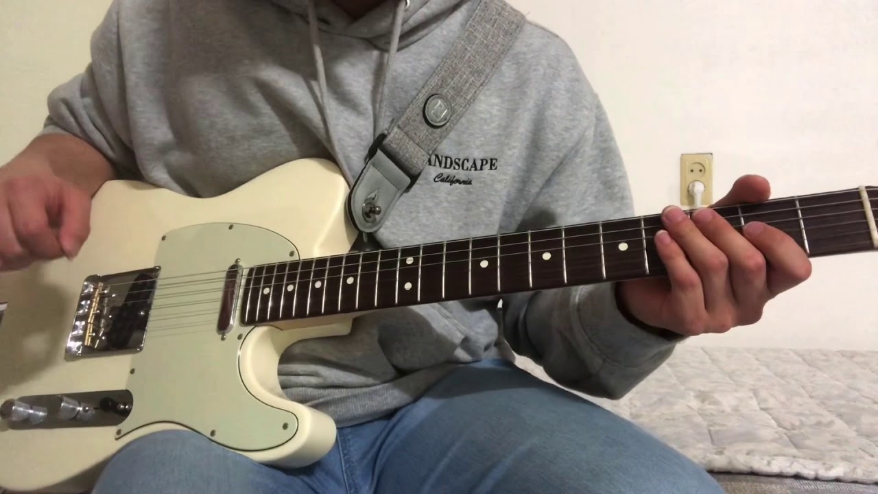 HYUKOH(혁오) - GOLD(Chet Faker) guitar cover.