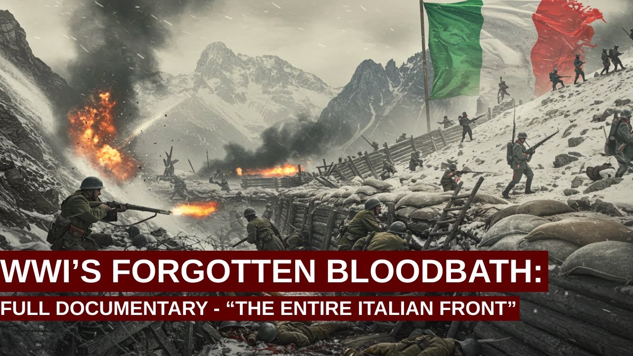 The ENTIRE Italian Front (1915&ndash;1918) &ndash; WWI&rsquo;s Forgotten Bloodbath | War History Documentary For Sleep
