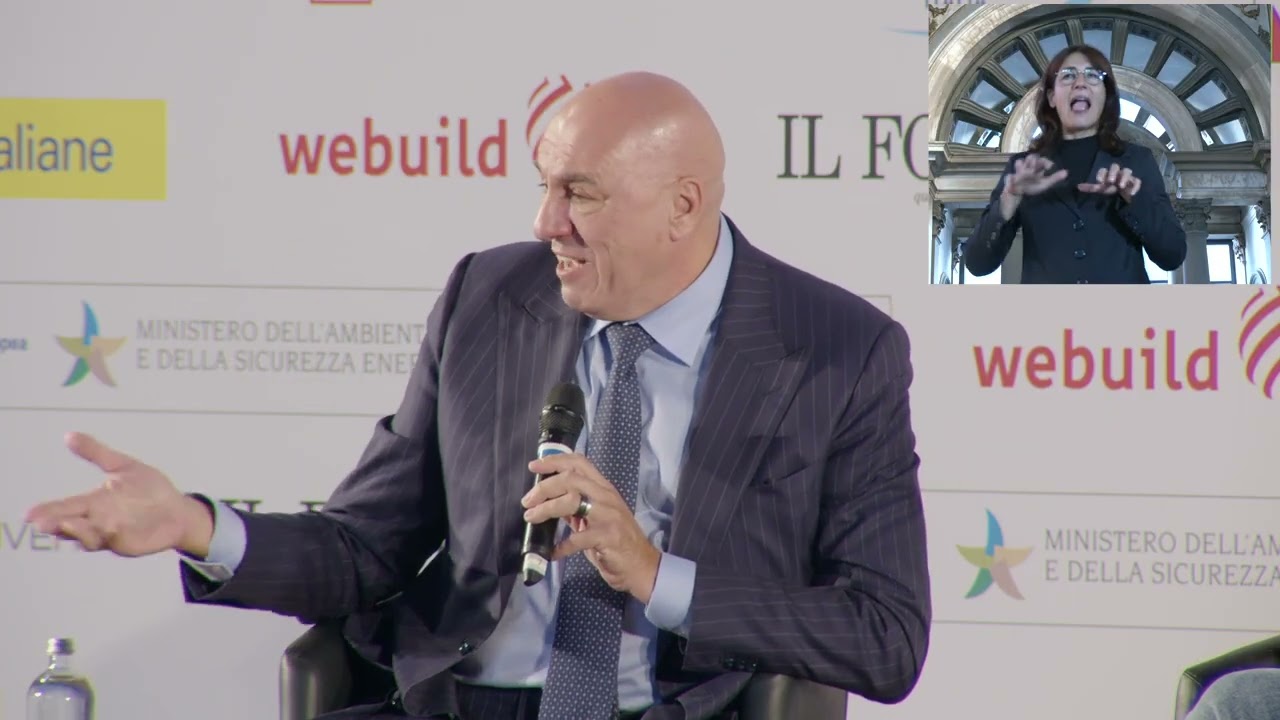 Guido Crosetto alla Festa dell'Ottimismo 2025