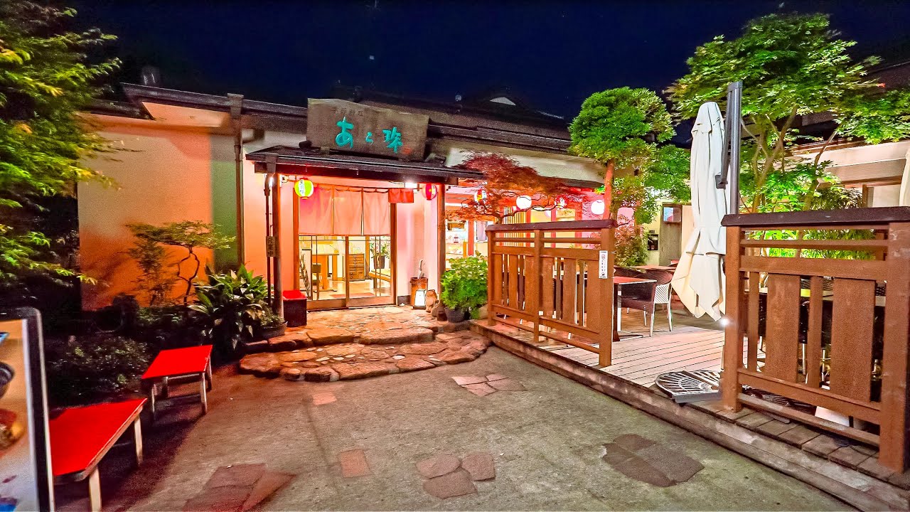 Kamakura Japan: Summer Night Walk in Hase, Kanagawa • 4K HDR