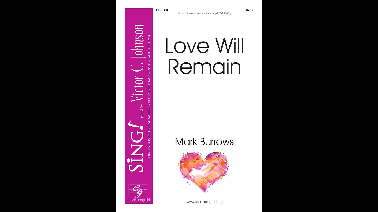 CGE600 Love Will Remain - Mark Burrows