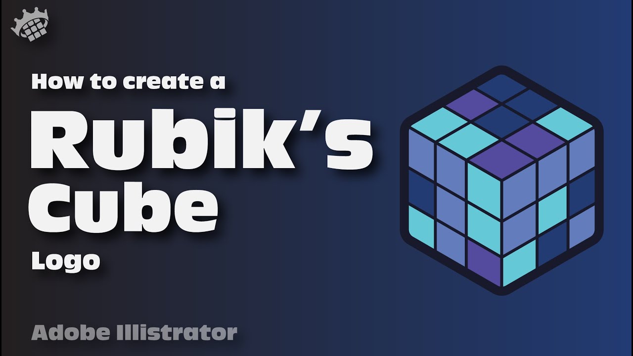Rubik's Cube Logo Tutorial | Adobe Illustrator