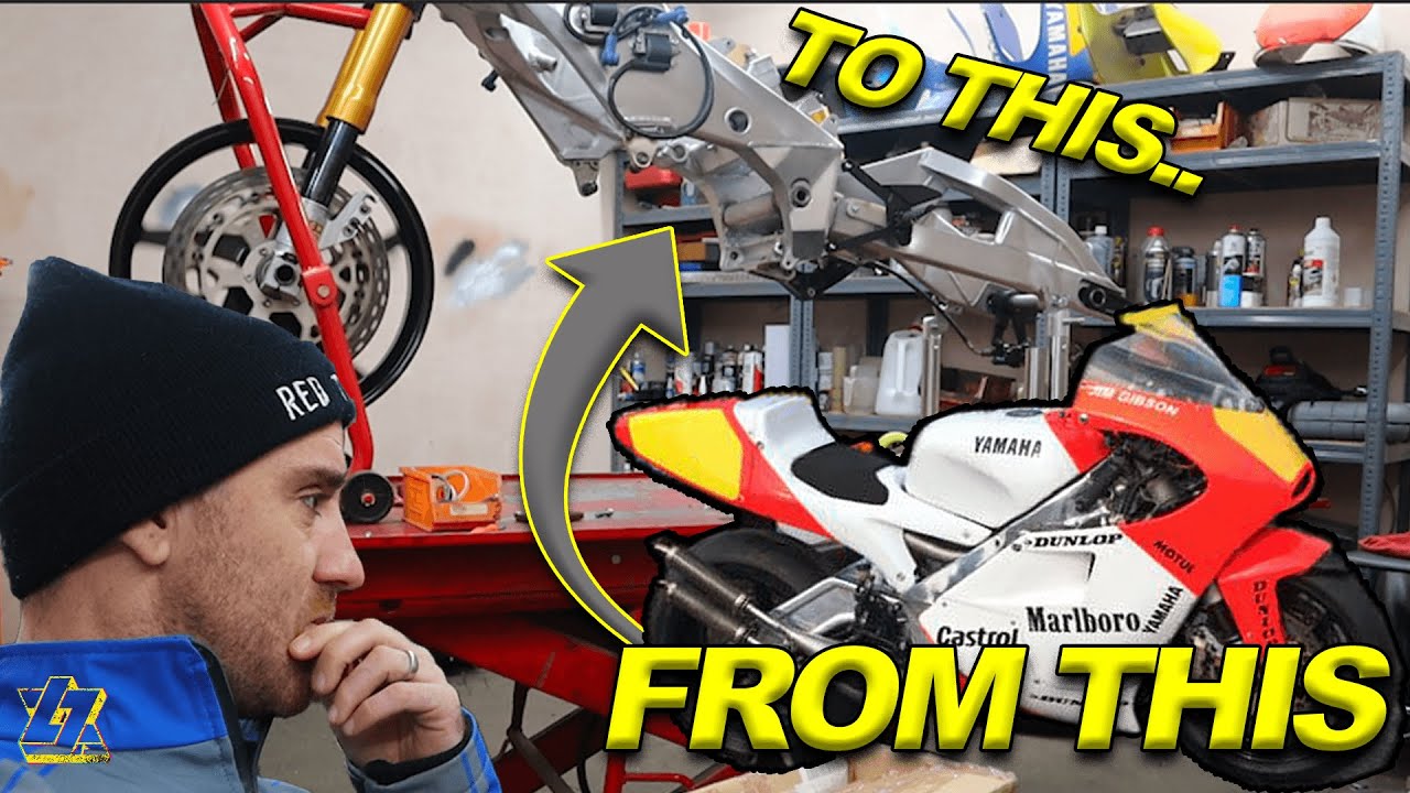 Ex GP rider breaks YZR 500!!!!