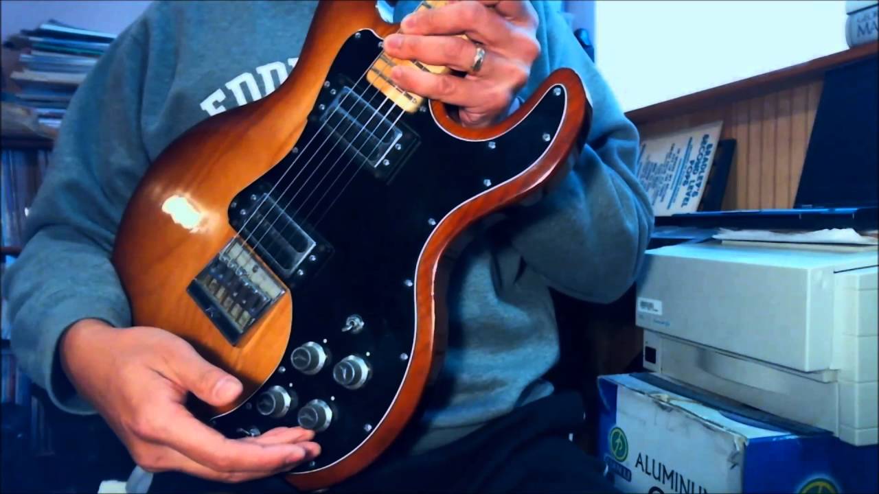 Демонстрация и обзор гитары Peavey T-60 1981 года