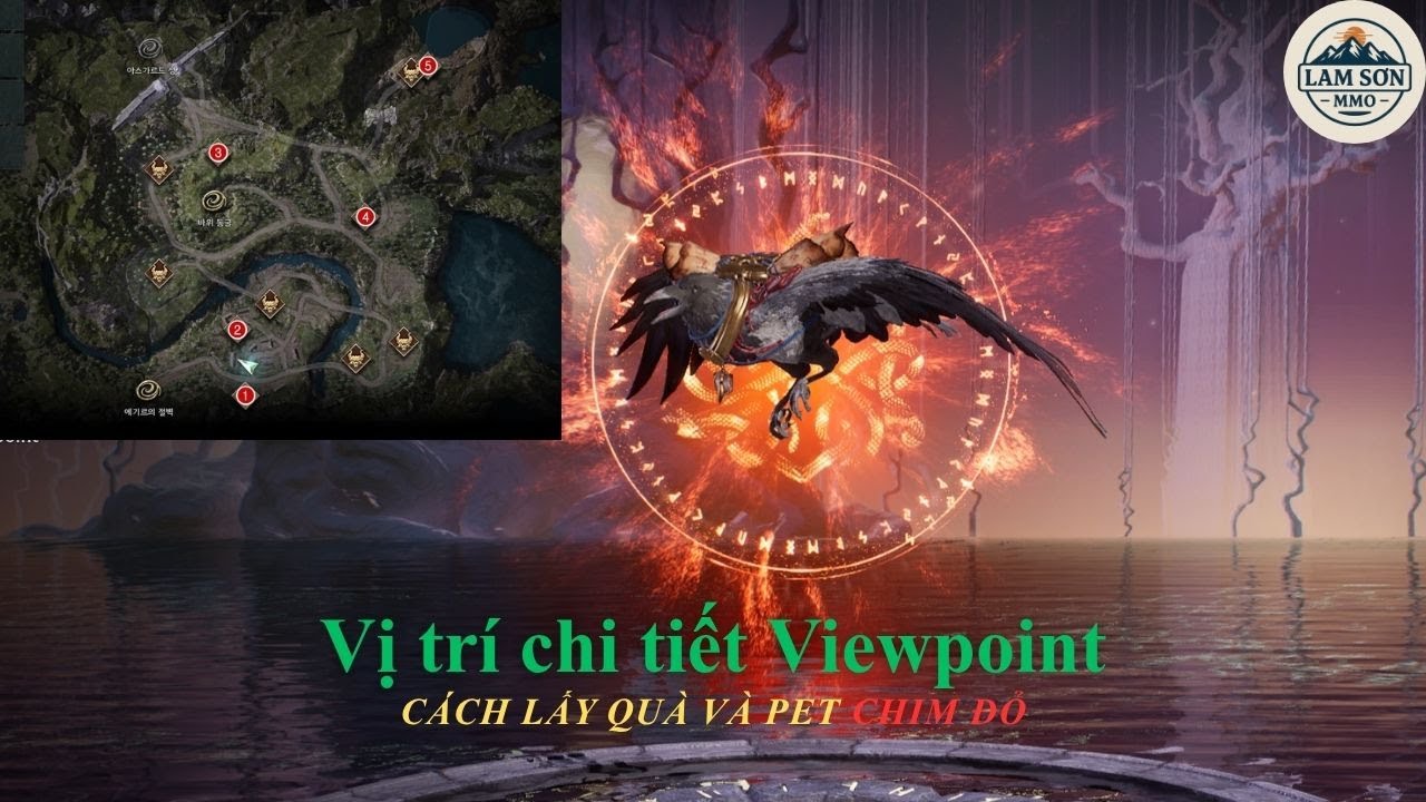Legend of Ymir – Viewpoint Làm Gì? Cách Nhận Quà & Thú Cưỡi Chim Đỏ Cực Dễ! 🐦