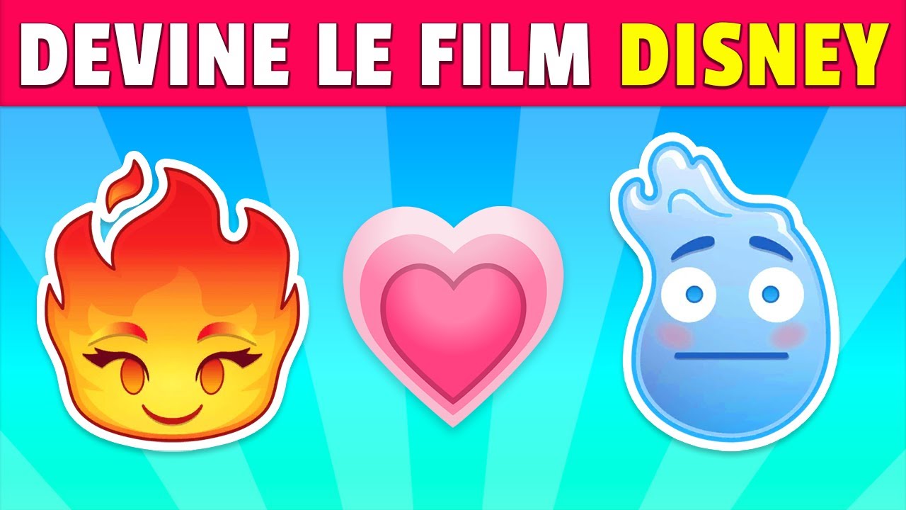 Devine le film Disney en Émoji 🏰🎬 | Quiz Disney Émoji