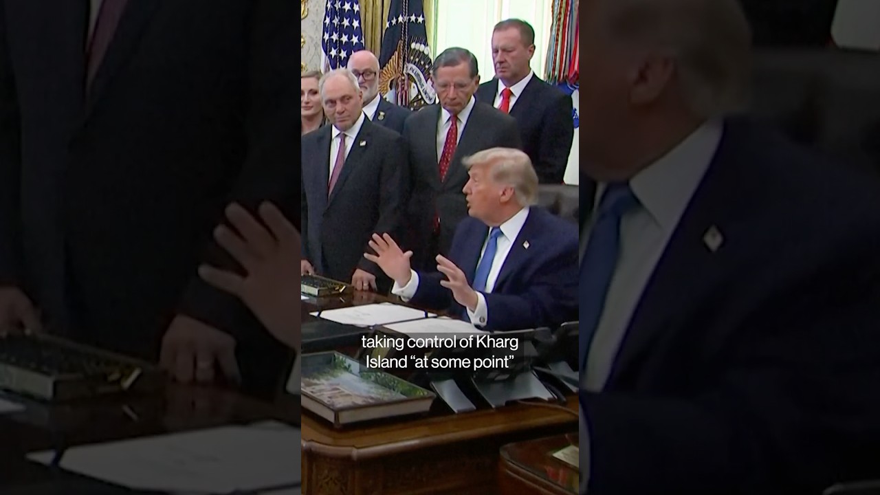 Trump Vows More Iran Strikes, Says US Will Take Kharg Island