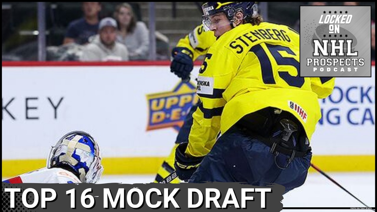 TOP 16 2026 NHL MOCK DRAFT | Lottery Win For McKenna
