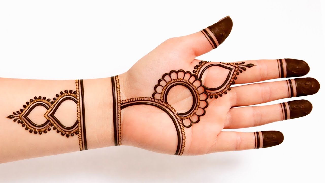 Very Easy Simple Mehndi Design | Eid Special Mehandi design | Mehendi ki design| Mehndi Design trick