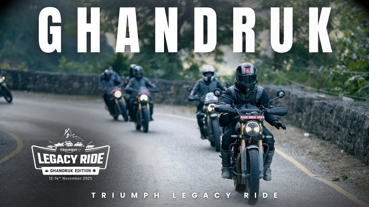 Ghandruk Nepal: A Motorcycle Adventure to the Gurung Village | Triumph Scrambler 400X