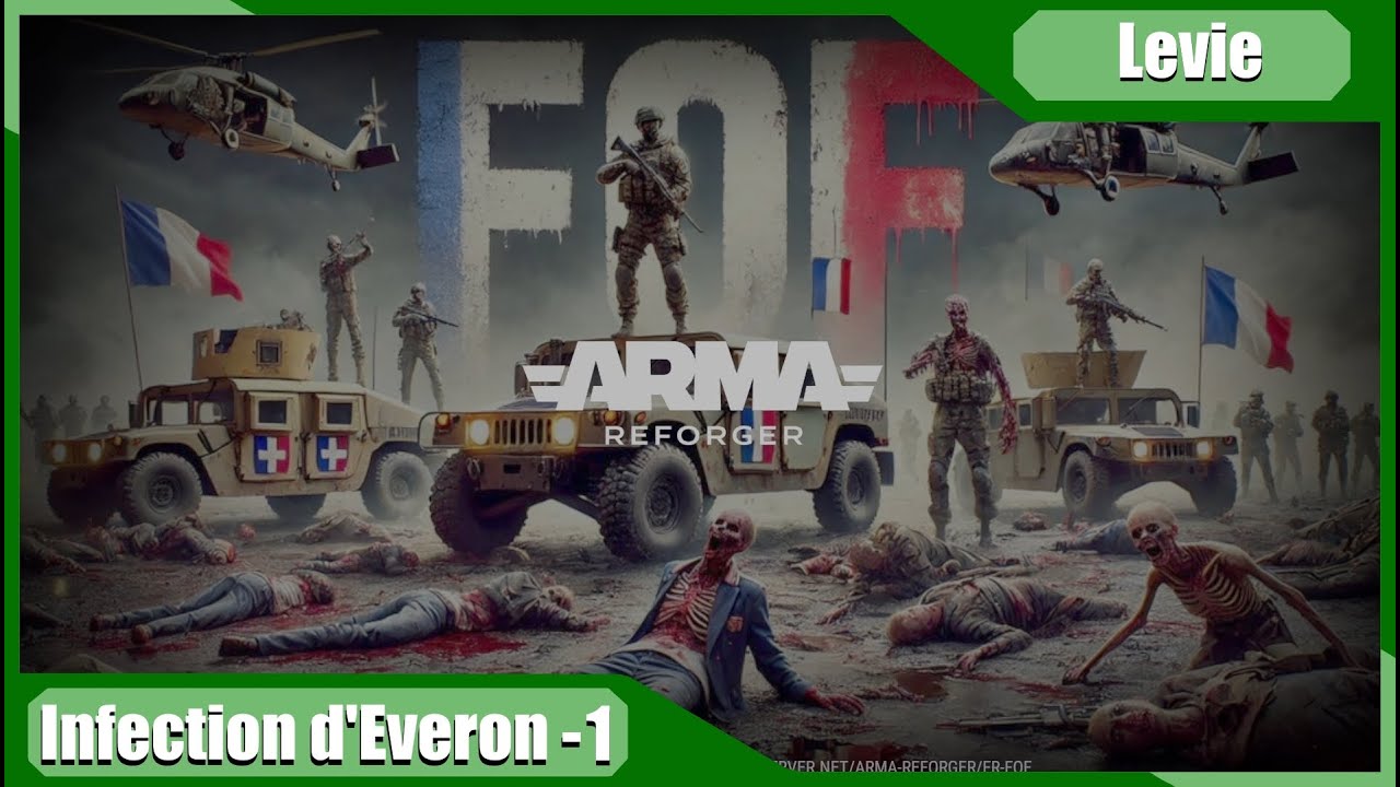 Infection d'Everon // Arma Reforger - Zombie serveur RP