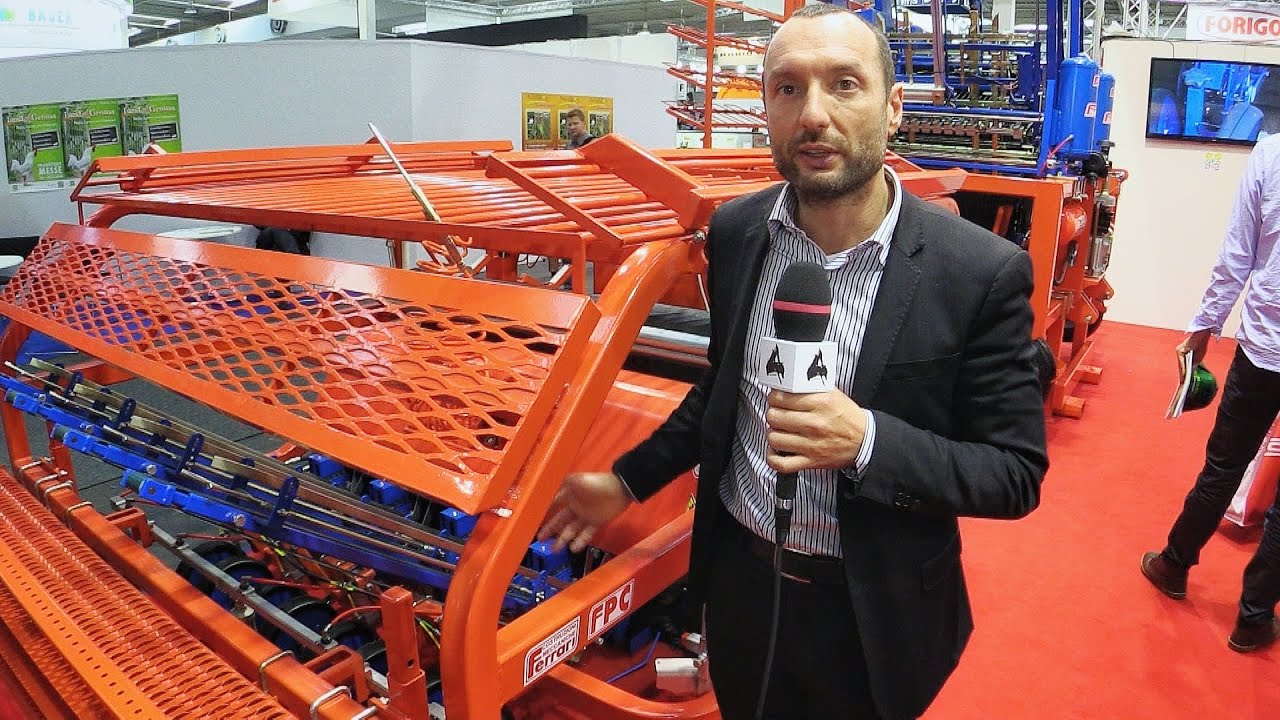 Ferrari Costruzioni FPC Pflanzmaschine auf der Agritechnica 2013