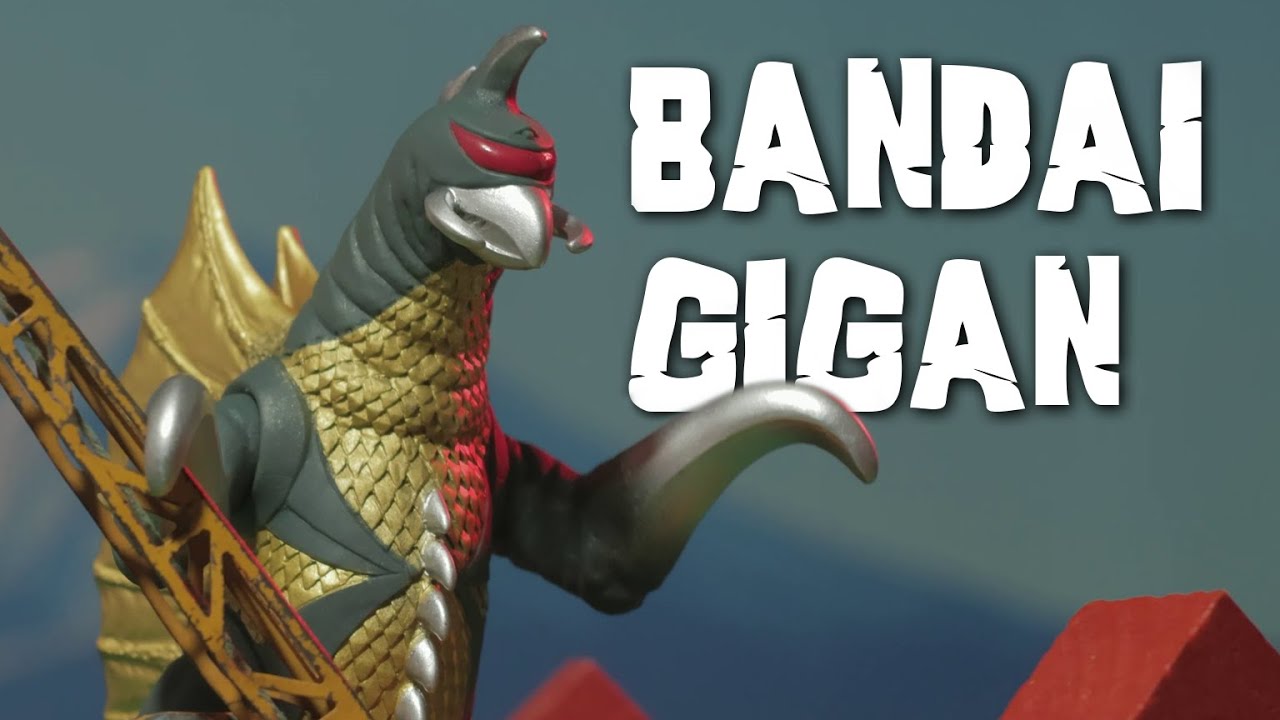 Bandai Movie Monster Series Showa Gigan  (2018) 4K Showcase