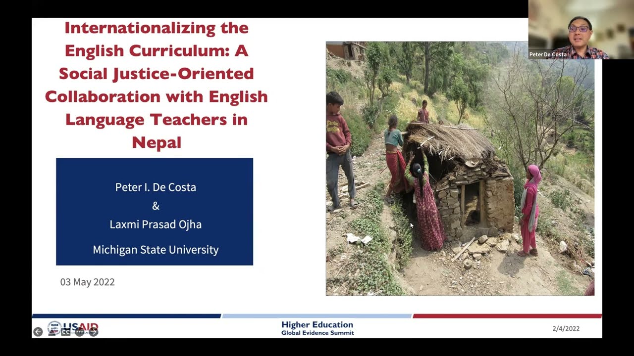 HEGES-Internationalizing Curriculum: A Social Justice-Oriented Collaboration With Nepali Teachers