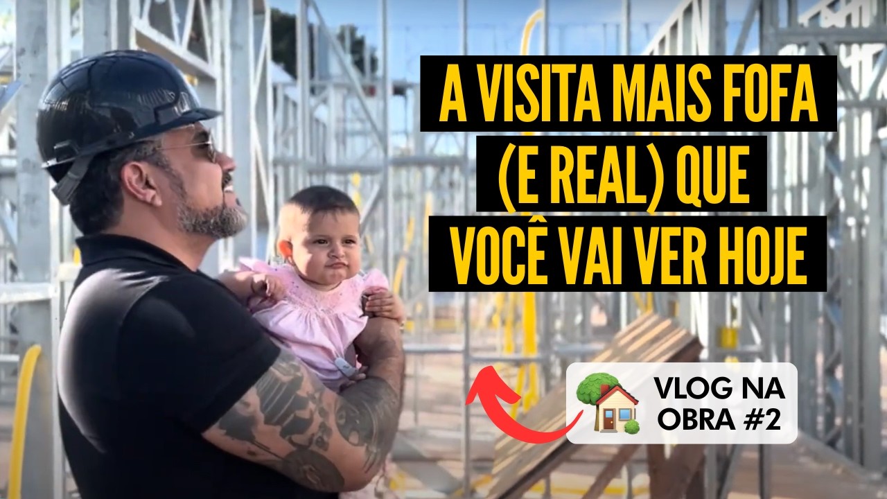 DI&Aacute;RIO DE OBRA | COMO VAI FICAR A CASA | VISITA NA NOSSA CASA DOS SONHOS COM AS CRIAN&Ccedil;AS | BORA HOME