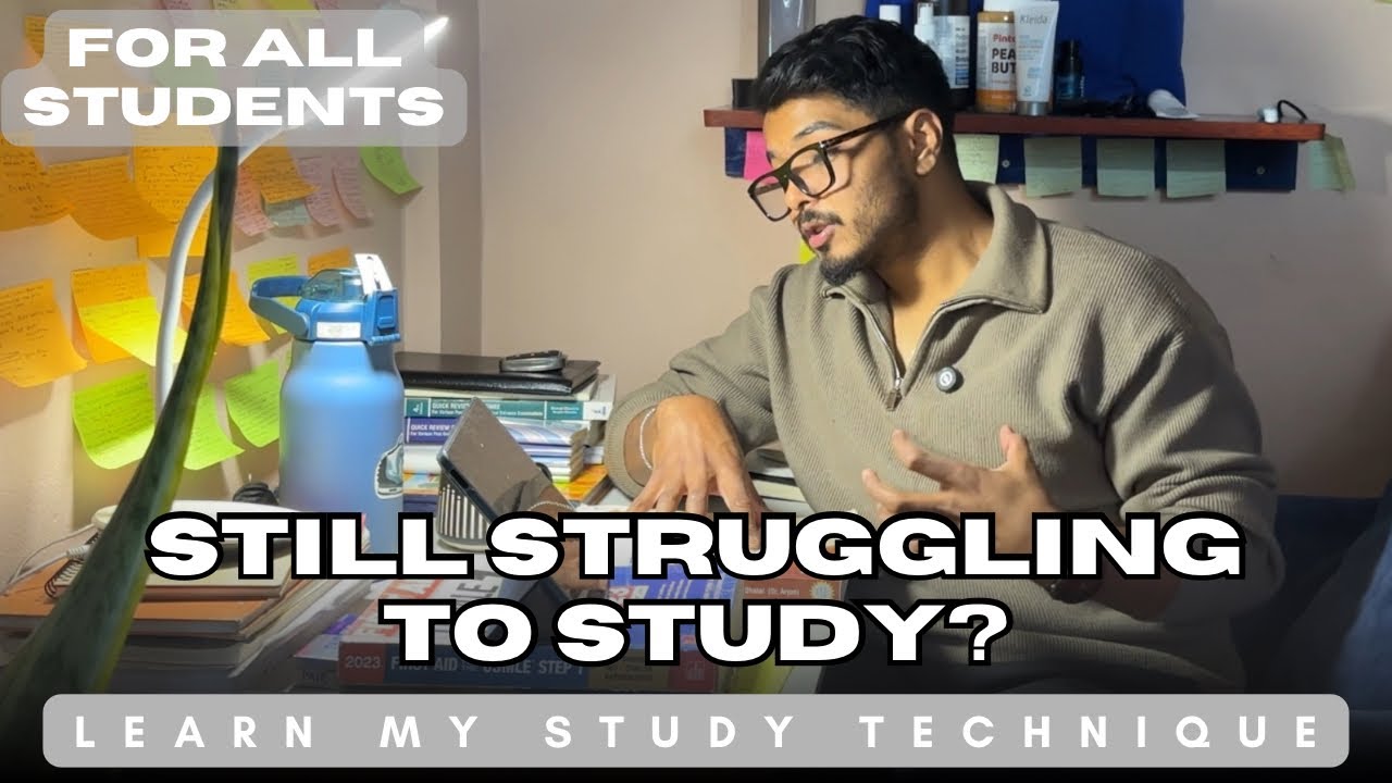Learn This Study Technique To Secure Good Grades ||Dr Aniket Study Vlog