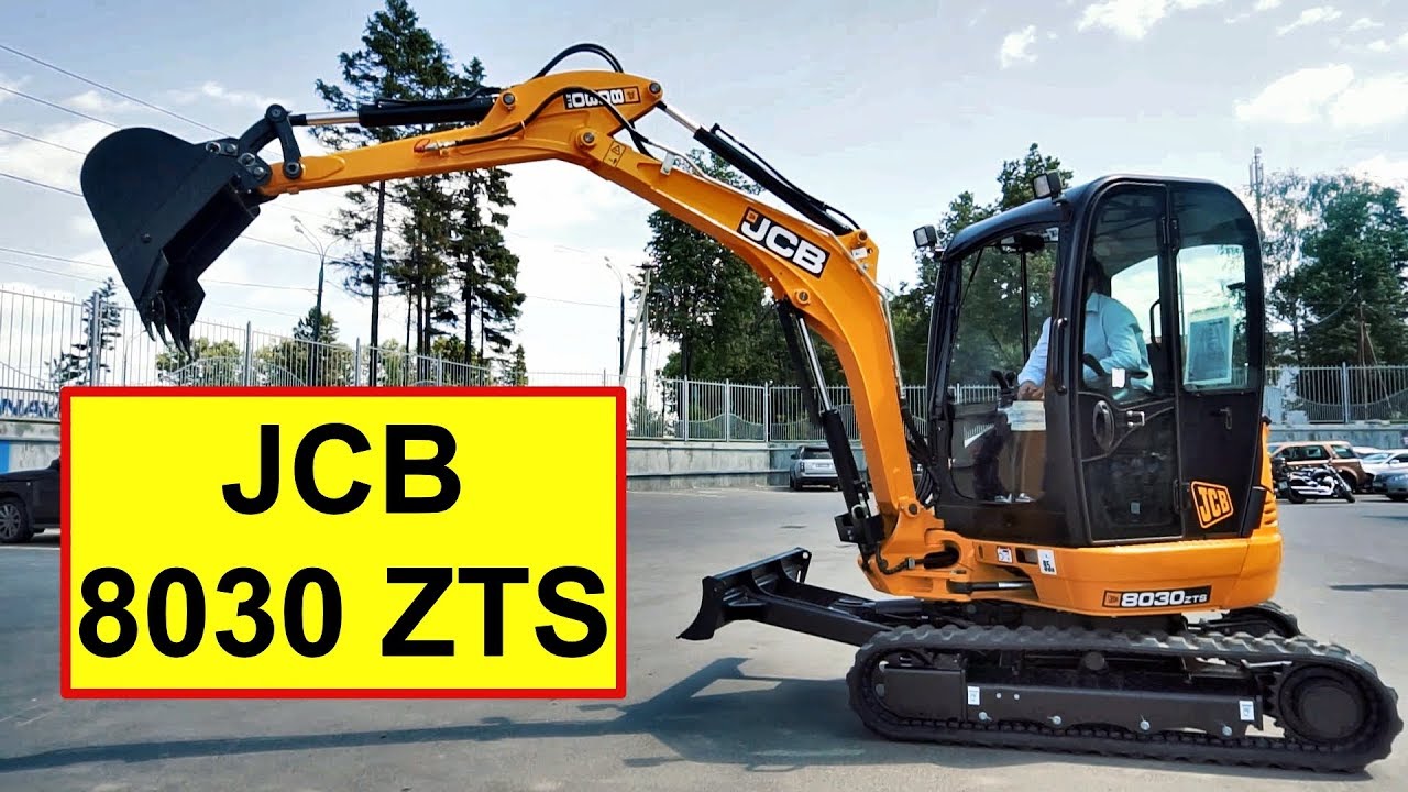 Обзор мини-экскаватора JCB 8030 ZTS
