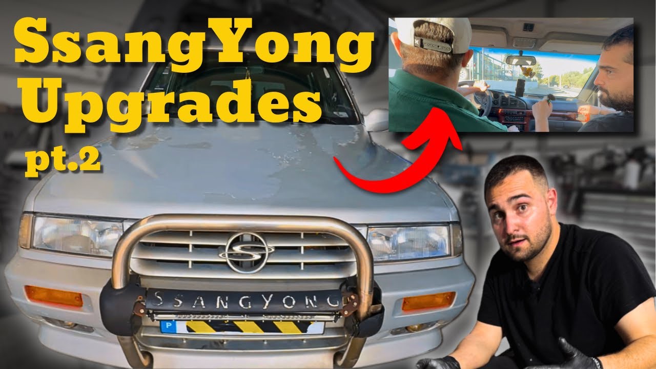 Turbo montado! Ligamos o Saangyong MUSSO e primeira volta! Pt2  | BRUN'OUT