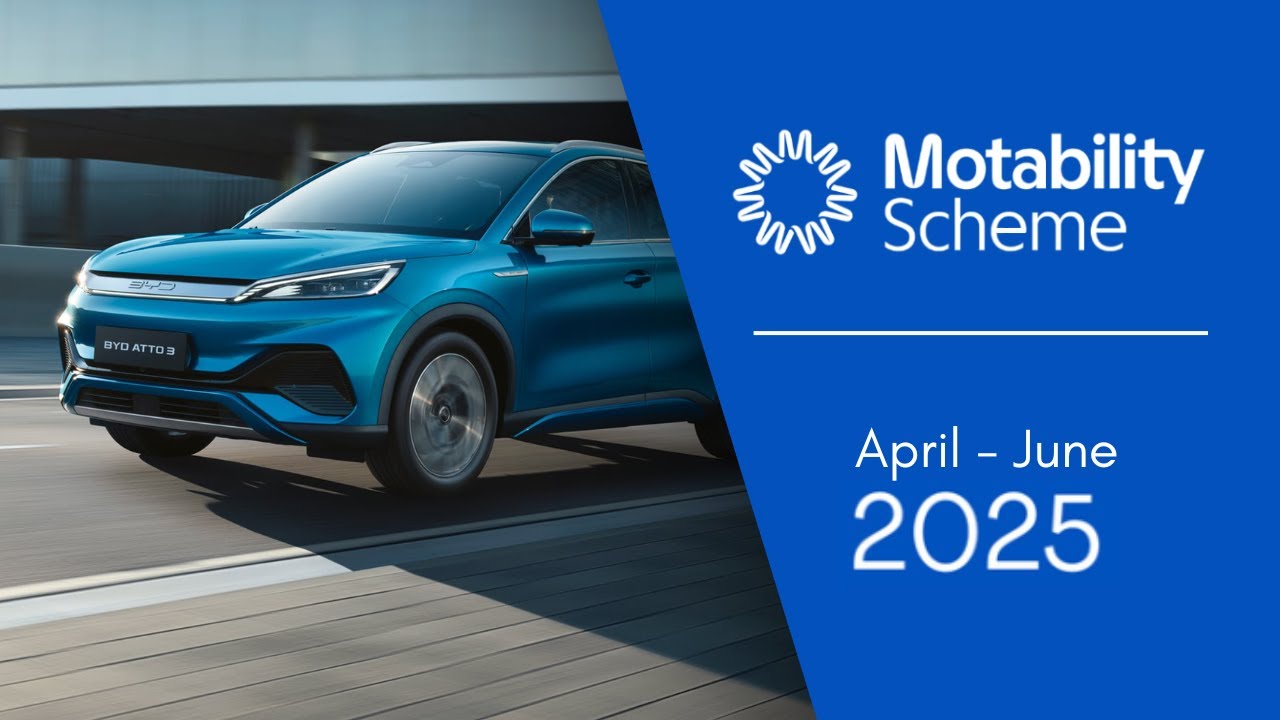 BYD Motability Offers Available from April - June 2025