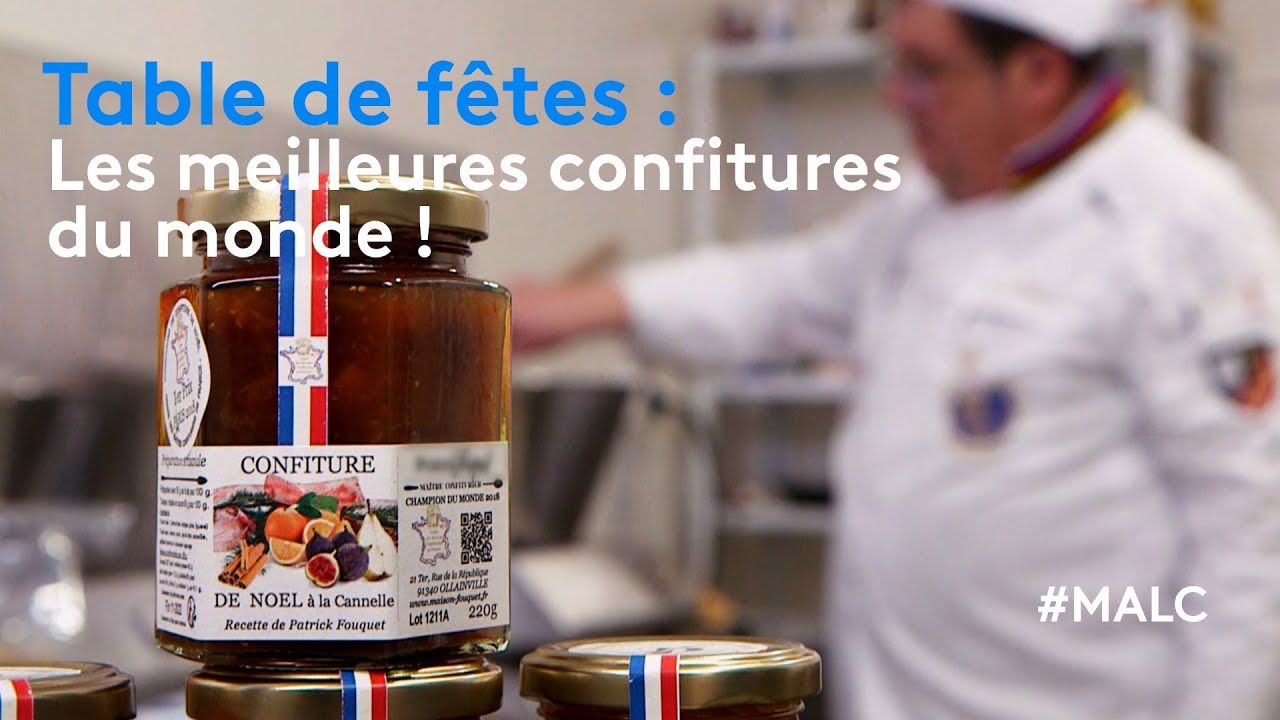 Table des fêtes : les meilleures confitures du monde