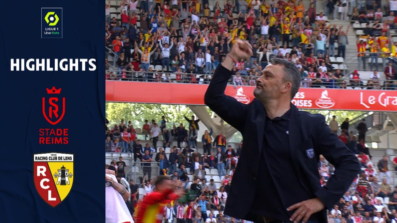 STADE DE REIMS - RC LENS (1 - 2) - Highlights - (SdR - RCL) / 2021-2022