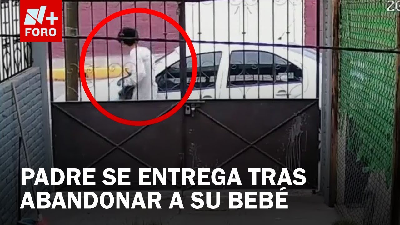 Lucio 'N' se entrega a la policía tras abandonar a su bebé en Tultitlán - Las Noticias