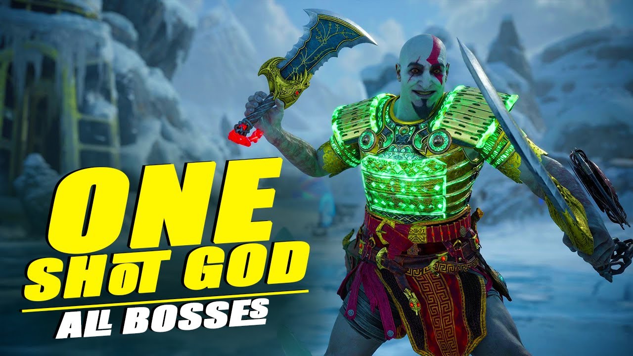 One Shot God 🤜 Все боссы | NG+25 | God Of War Ragnarok