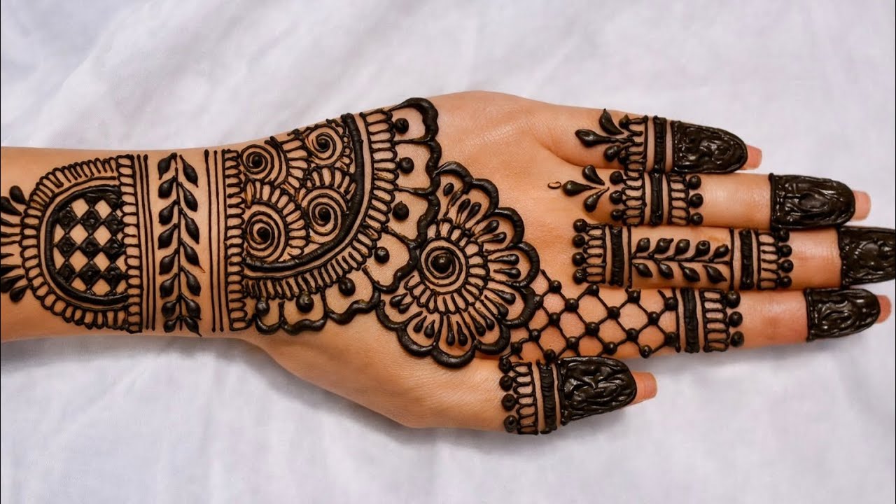 New stylish mehndi design/new mehndi design #viralvideo #explore #like#subscribe #support 