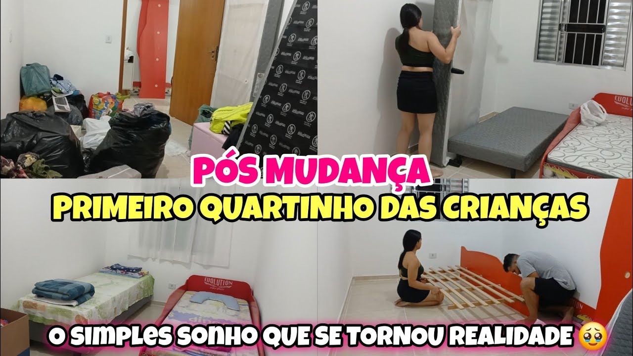 UM SONHO QUE SE TORNOU REALIDADE| TRASNFORMEI DA BAGUNÇA EM UM QUARTO PROS MEUS FILHOS 🥹❤️