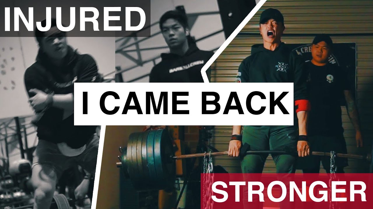 COME BACK FROM INJURY 345kg/760lbs Deadlift @ 83kg/182lbs