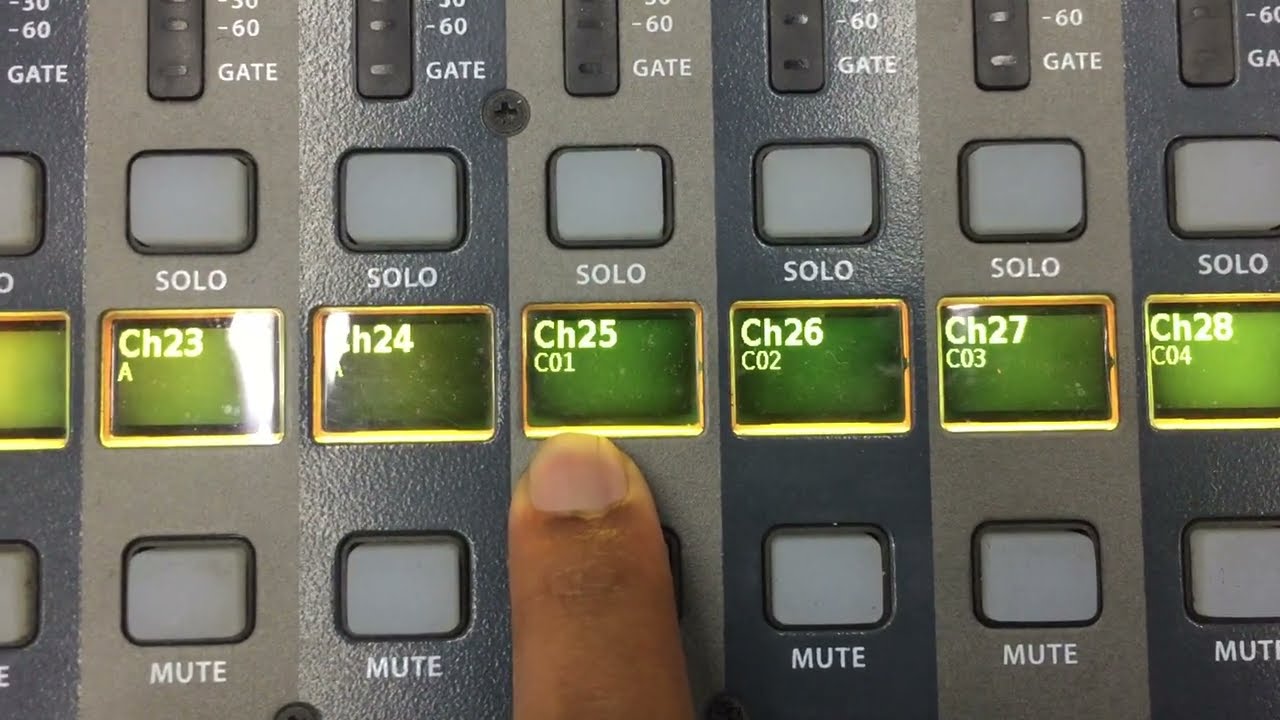 Behringer X32 - Configurar entradas AES50