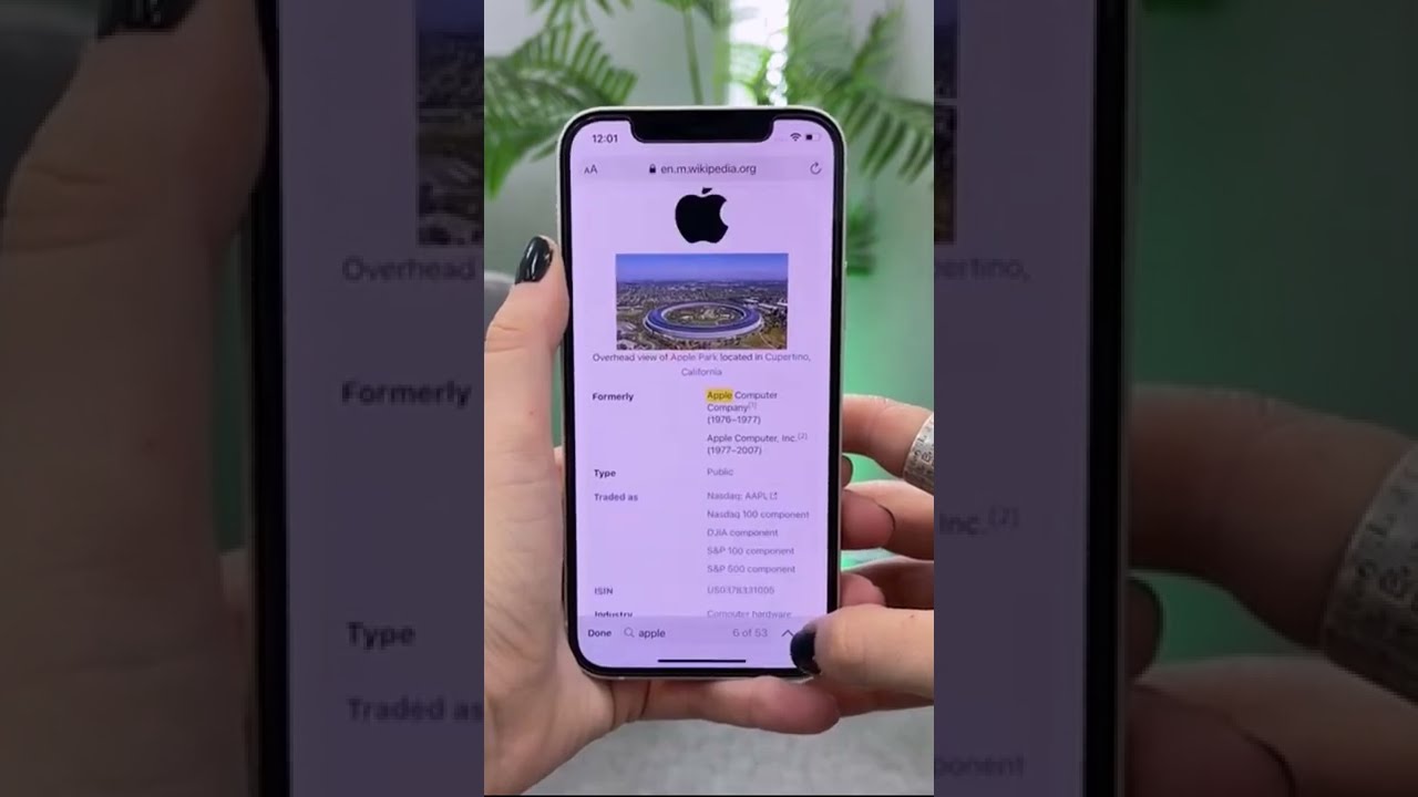 How To Search For Specific Text In Safari Webpage On iPhone And iPad