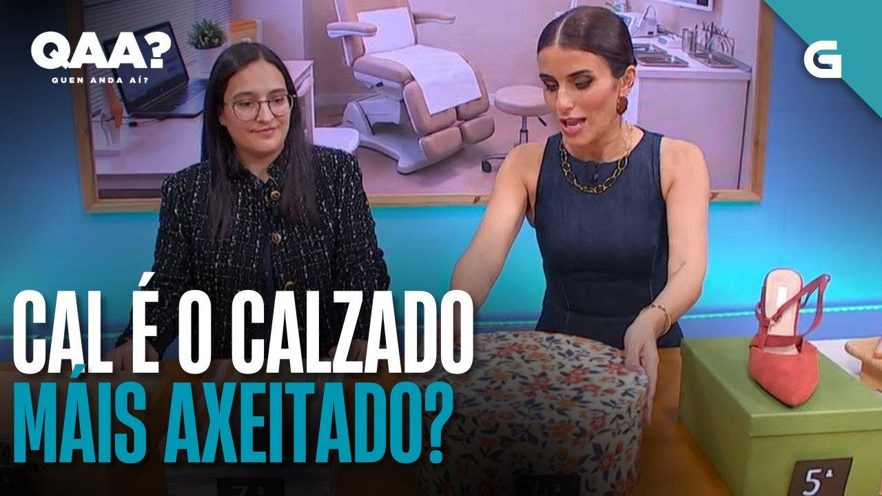 A PODÓLOGA Virginia Gómez cóntanos cal é o CALZADO máis AXEITADO | QUEN ANDA AÍ?
