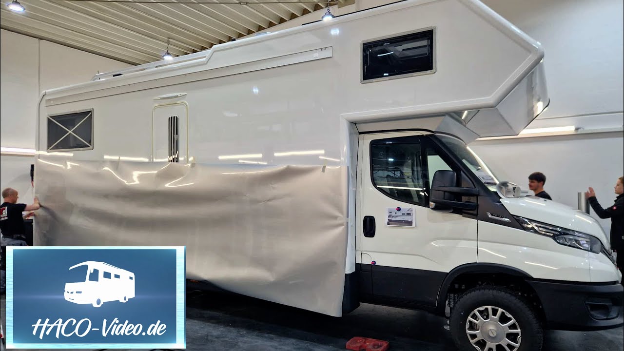 Lackieren oder Folieren - Camper ist unzufrieden mit der Farbe von seinem Wohnmobil - Infos - Kosten