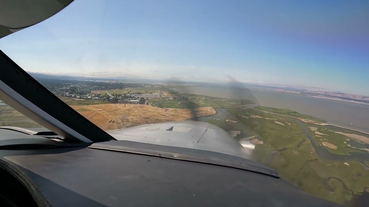 A Short Field Landing at Palo Alto in the Piper M600 with Dick Rochfort