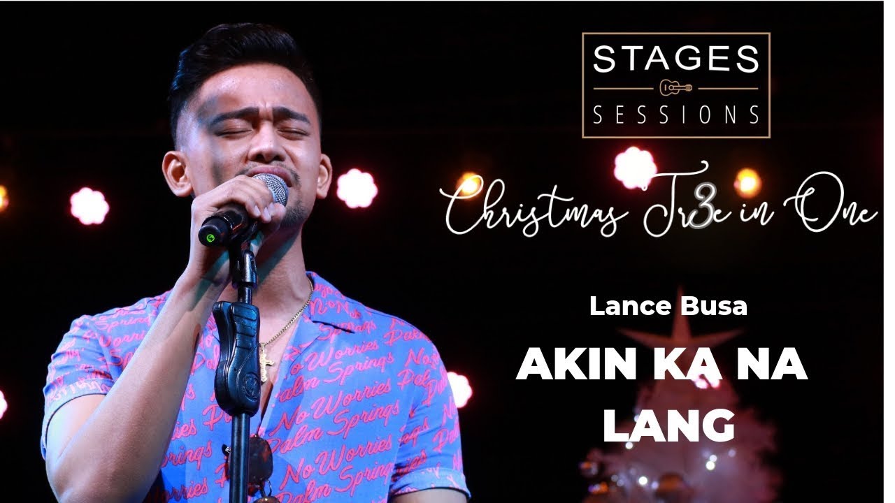Lance Busa - "Akin Ka Na Lang" (A Morissette Amon Cover) Live at Christmas Tr3e in One