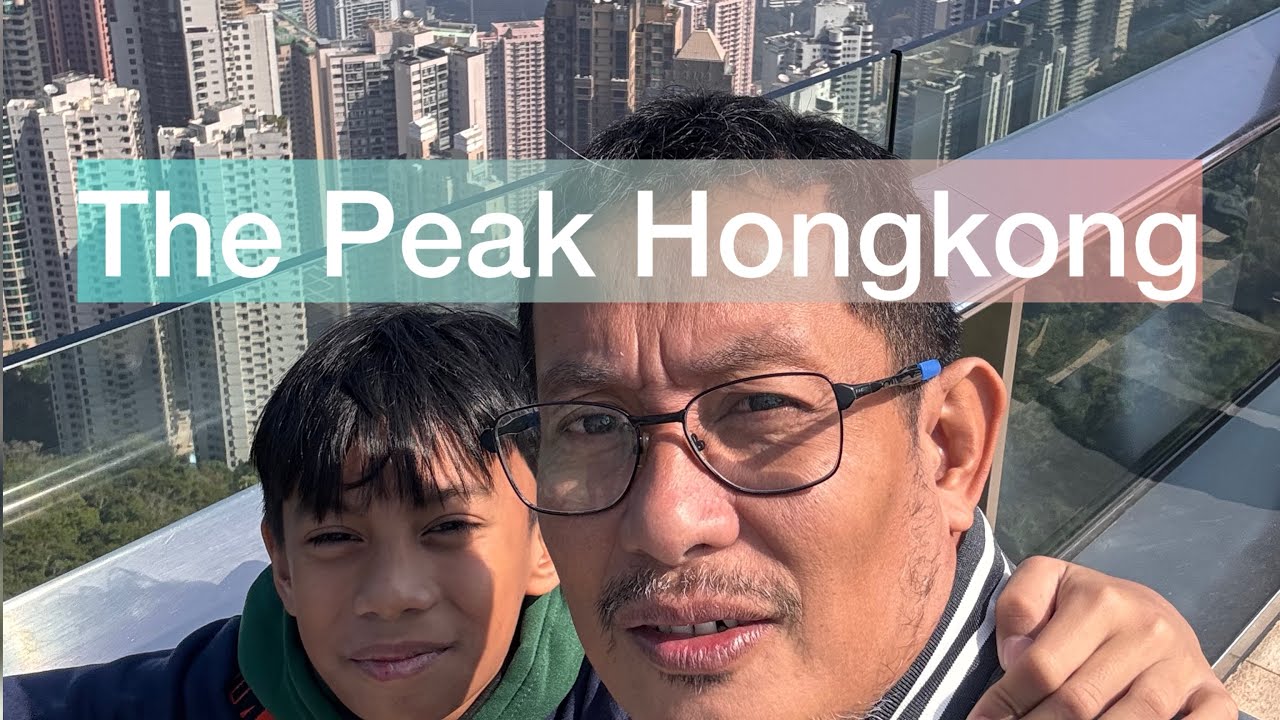Maganda talaga pala sa taas ng The Peak Hongkong #travelvlog  #adventuretravel ture