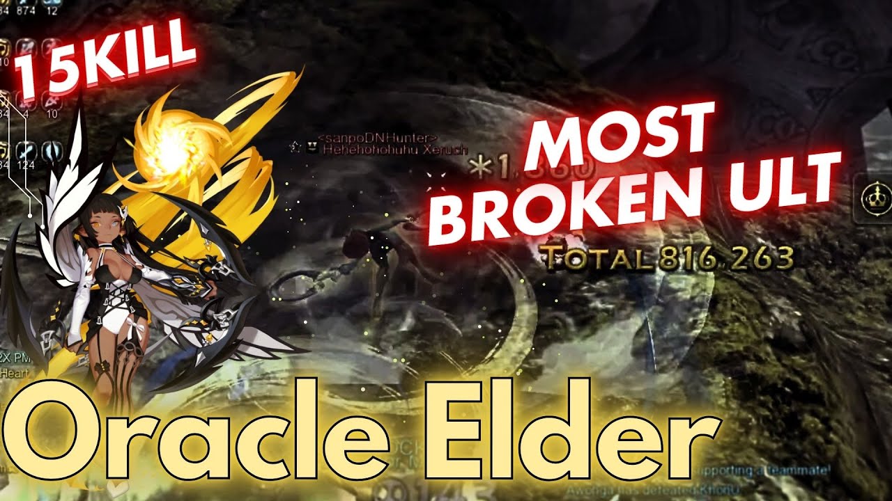 Dragon Nest SEA PvP Goat Oracle Elder 15kill Respawn | Broken ULT