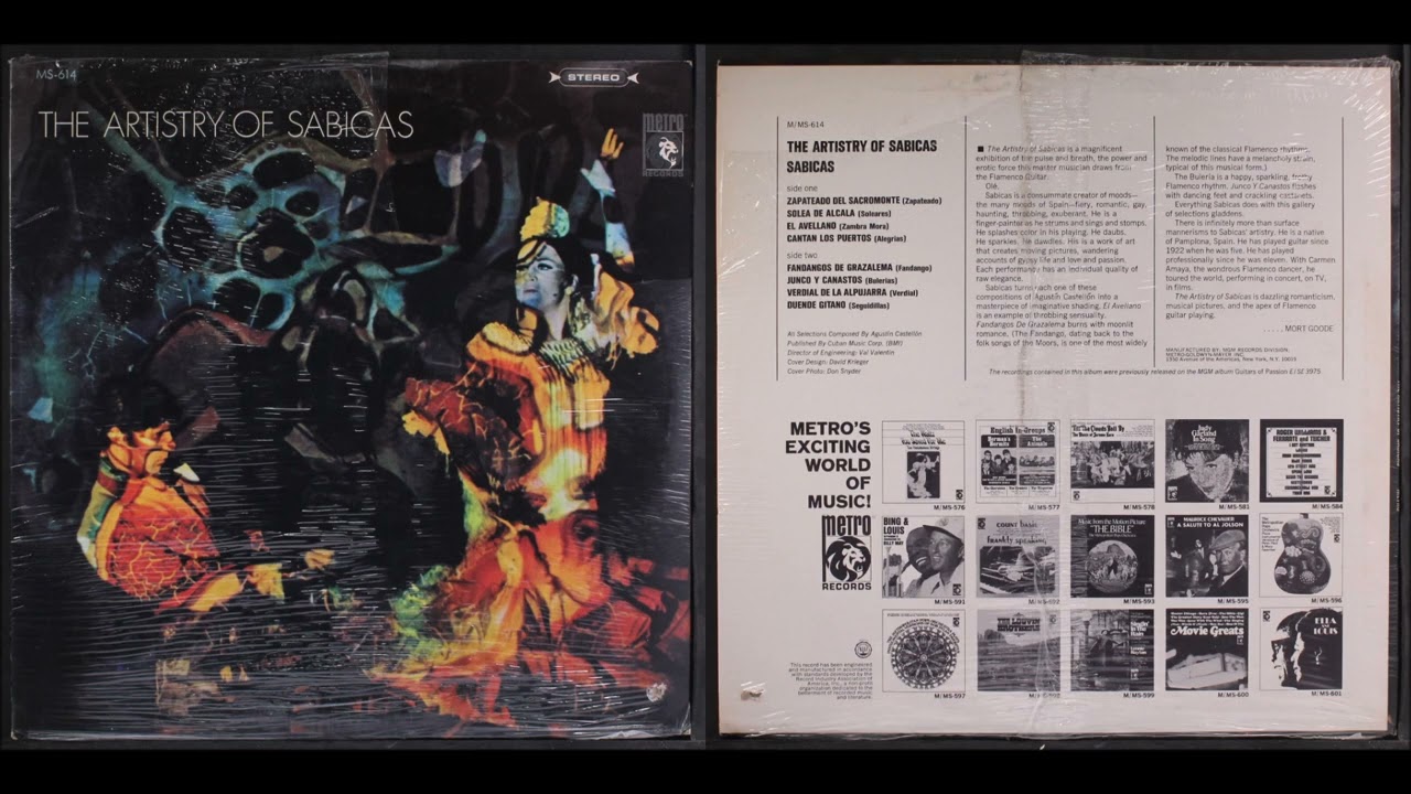 Sabicas-The artistry of sabicas, full album